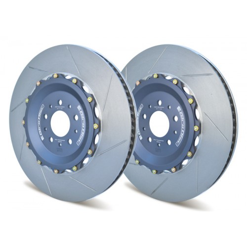 GiroDisc Two Piece Front Discs 430 Scuderia 4.3 (Ceramic Discs)