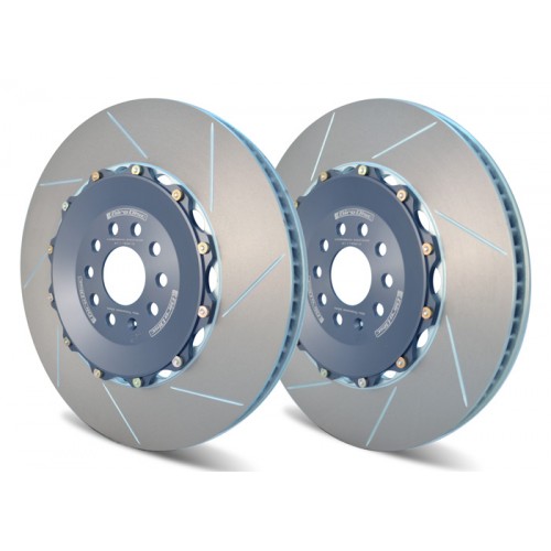 GiroDisc Two Piece Front Discs Aventador 6.5 (Ceramic Discs)
