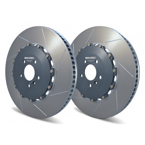 GiroDisc Two Piece Front Discs 570S 3.8 Twin Turbo (Ceramic Discs)