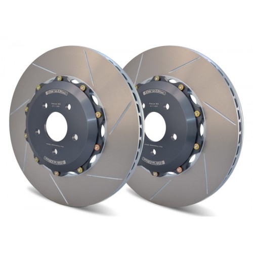 GiroDisc Two Piece Front Discs Focus Mk3 2.3 Turbo RS