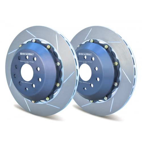GiroDisc Two Piece Rear Discs Forester STI SG9 (JDM) 2.5 Turbo (100pcd)