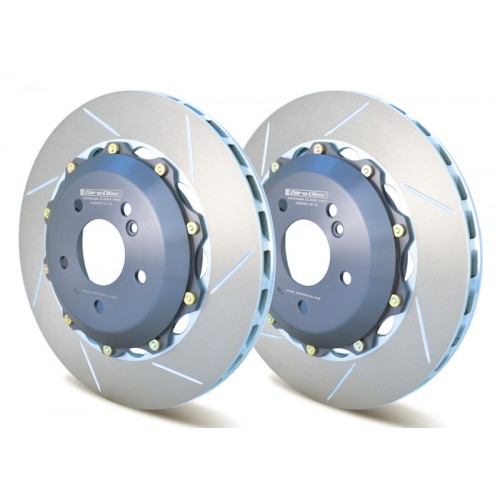GiroDisc Two Piece Rear Discs SLK (R171) SLK55 AMG (5.4) 6 Pot Calipers