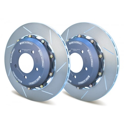 GiroDisc Two Piece Rear Discs Lancer Evo 10