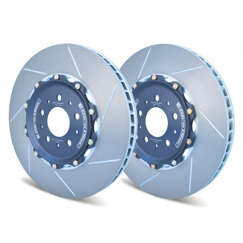 GiroDisc Two Piece Rear Discs 430 Scuderia 4.3 (Ceramic Discs)