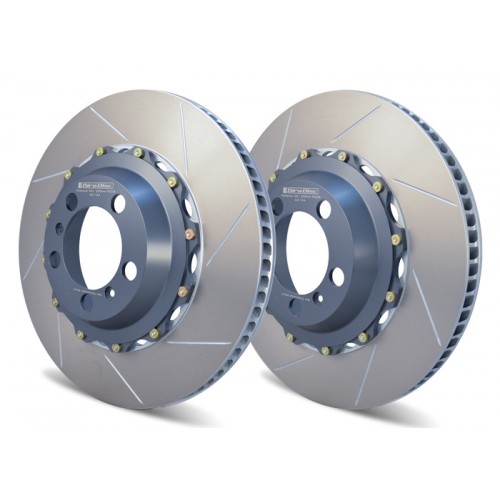 GiroDisc Two Piece Rear Discs 911 (991) (PCCB Discs)