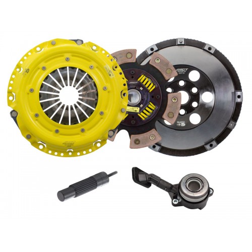HD 6 Pad Unsprung Clutch Kit and Flywheel Ford Focus ST250 13-15