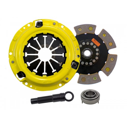 HD 6 Pad Unsprung Clutch Kit Honda Prelude 83-87 1.8 200mm