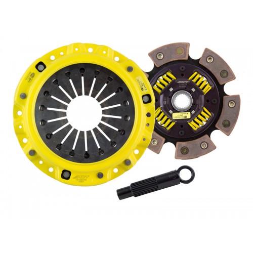 HD 6 Pad Sprung Clutch Kit Honda S2000 00-09 2.0 and 2.2 No Bearing