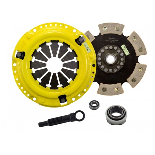 Xtreme 6 Pad Unsprung Clutch Kit Honda Civic Wagon 1989 4WD 212mm Upgrade