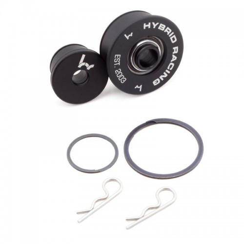 Hybrid Racing Replacment shifter cable bushings *Black Color*