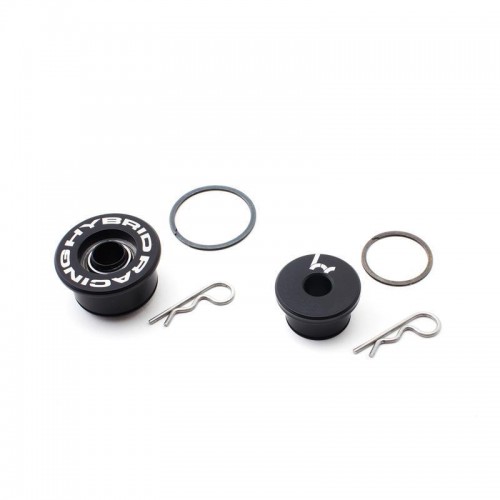 Hybrid Racing Replacment shifter cable bushings *Black Color*