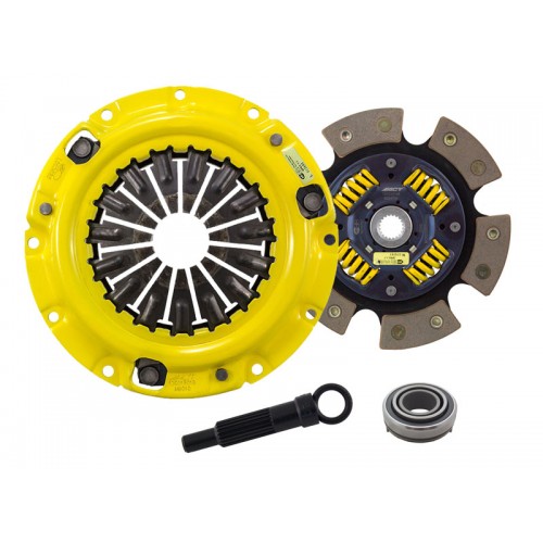 HD 6 Pad Sprung Clutch Kit Mitsubishi Eclipse 92-99 FWD/AWD Turbo 7 Bolt 225mm