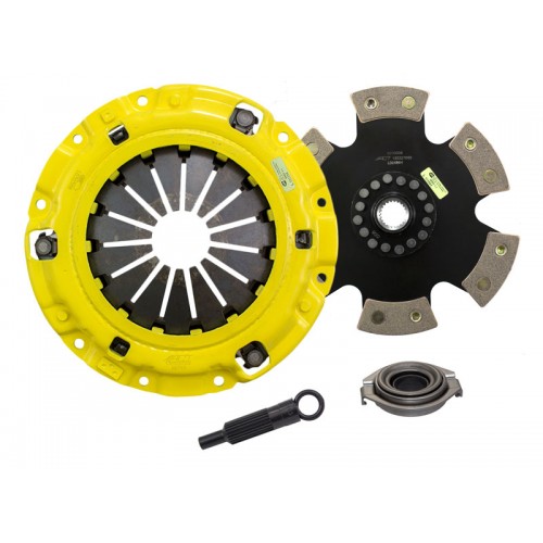 HD 6 Pad Unsprung Clutch Kit Mitsubishi 3000GT VR4 90-99 3.0 Turbo 4WD 250mm