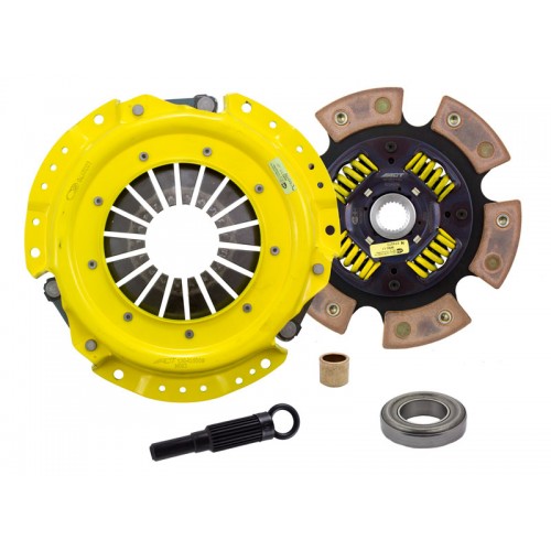 HD 6 Pad Sprung Clutch Kit Nissan 240SX 89-90 KA24E/95-98 KA24DE 225mm