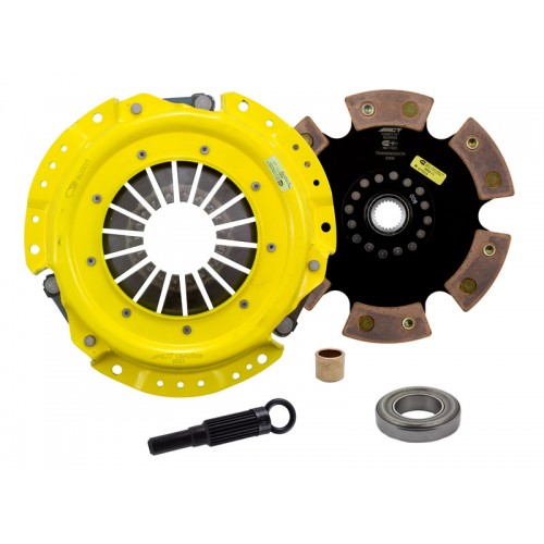 HD 6 Pad Unsprung Clutch Kit Nissan 240SX 89-90 KA24E/95-98 KA24DE 225mm