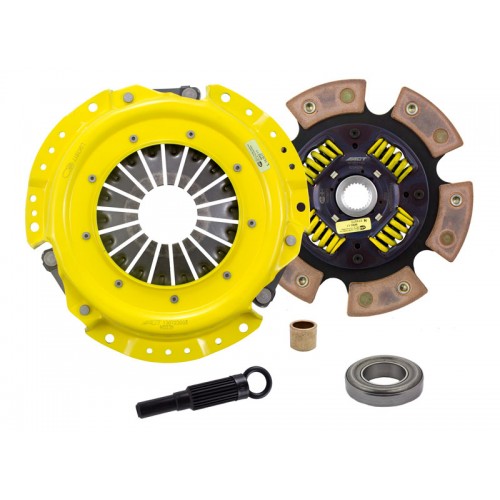 Xtreme 6 Pad Sprung Clutch Kit Nissan 240SX 89-90 KA24E/95-98 KA24DE 225mm