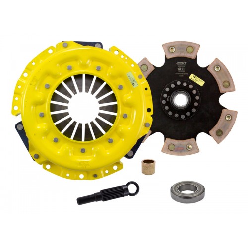 HD 6 Pad Unsprung Clutch Kit Nissan 200SX 87-89 3.0 V6 240mm