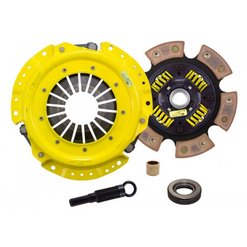 HD 6 Pad Sprung Clutch Kit Nissan 240SX 91-94 KA24DE 225mm