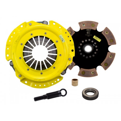 HD 6 Pad Unsprung Clutch Kit Nissan 240SX 91-94 KA24DE 225mm