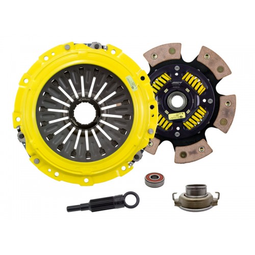 Xtreme 6 Pad Sprung Clutch Kit Subaru 07-09 2.5 Turbo/Spec B 6Spd 240mm