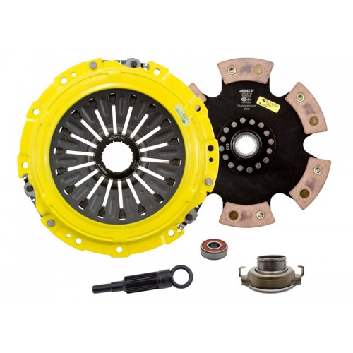 Xtreme 6 Pad Unsprung Clutch Kit Subaru Impreza WRX STI 02-05 Version 8/9 2.0 Turbo EJ20 240mm
