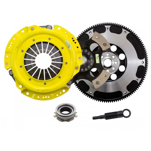 HD 4 Pad Unsprung Clutch and Streetlite Flywheel Kit Scion FR-S 2013 2.0 6Spd