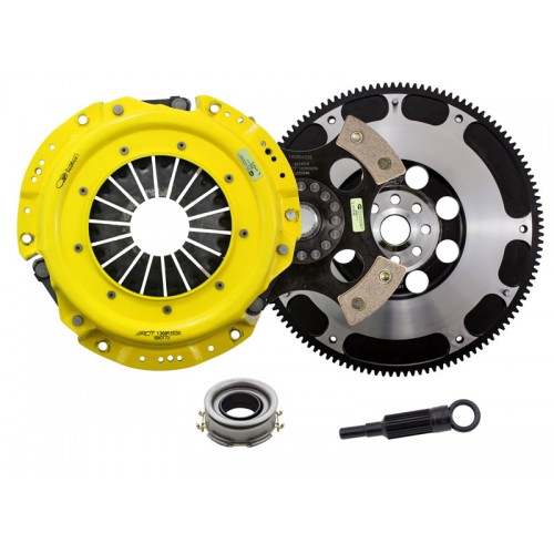 Xtreme 4 Pad Unsprung Clutch and Streetlite Flywheel Kit Scion FR-S 2013 2.0 6Spd