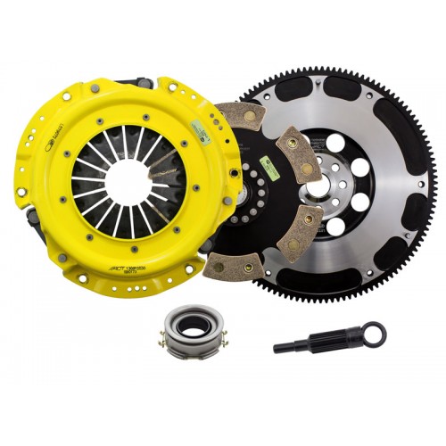 Xtreme 6 Pad Unsprung Clutch and Streetlite Flywheel Kit Scion FR-S 2013 2.0 6Spd