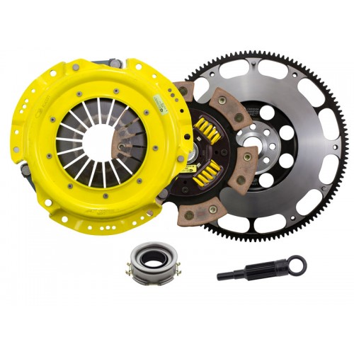 HD 6 Pad Sprung Clutch and Prolite Flywheel Kit Scion FR-S 2013 2.0 6Spd