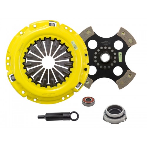 Xtreme 4 Pad Unsprung Clutch Kit Toyota Tacoma Truck 95-03 2.4 2WD 236mm