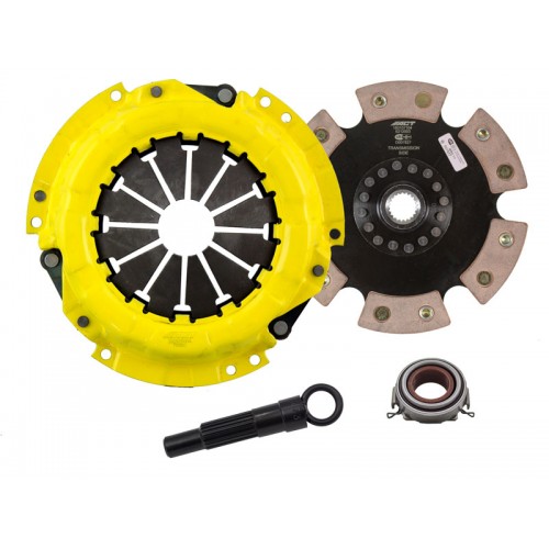 HD 6 Pad Unsprung Clutch Kit Toyota Celica 9/89-5/91 1.6 ST 212mm (also 4E-FTE)