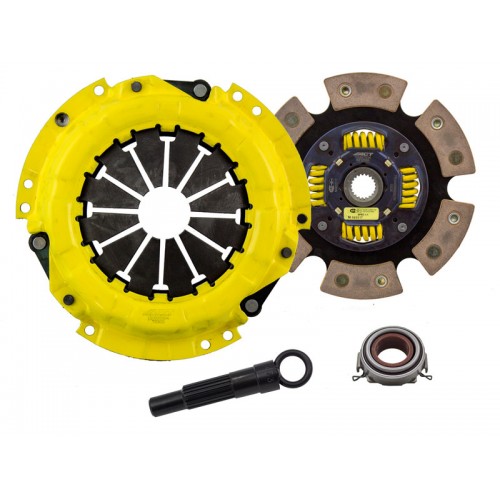 Sports 6 Pad Sprung Clutch Kit Toyota MR2 6/85-89 1.6 GT 4AGELC 212mm