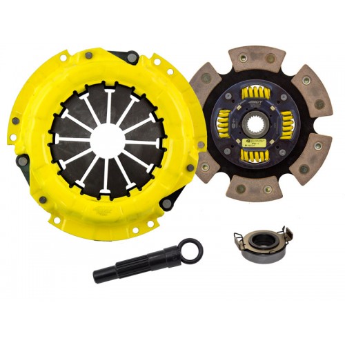 HD 6 Pad Sprung Clutch Kit Toyota Matrix 03-08 1.8 5Spd/6Spd 2ZZ-FE 215mm