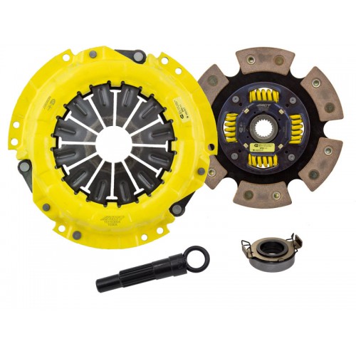 Xtreme 6 Pad Sprung Clutch Kit Toyota Matrix 03-08 1.8 5Spd/6Spd 2ZZ-FE 215mm
