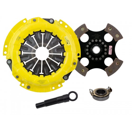 Xtreme 4 Pad Unsprung Clutch Kit Toyota Corolla 6/92-08 1.6,1.8 212mm