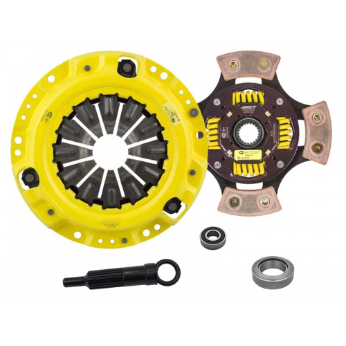 Xtreme 4 Pad Sprung Clutch Kit Toyota Corolla 8/79-8/82 1.8 3TC 4Dr W/4Spd 200mm