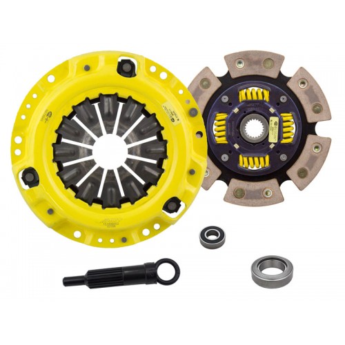 Xtreme 6 Pad Sprung Clutch Kit Toyota Corolla 8/79-8/82 1.8 3TC 4Dr W/4Spd 200mm