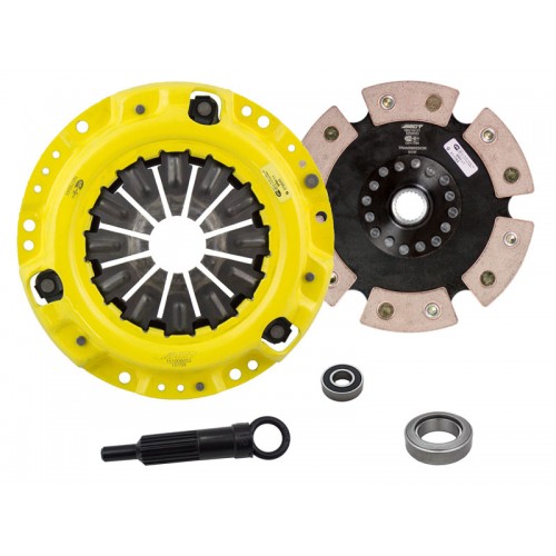Xtreme 6 Pad Unsprung Clutch Kit Toyota Corolla 8/79-8/82 1.8 3TC 4Dr W/4Spd 200mm
