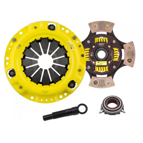 HD 4 Pad Sprung Clutch Kit Toyota Corolla 86-87 4ALC DX,LE FWD and 88-4/91 1.6 Non-GTS 200mm