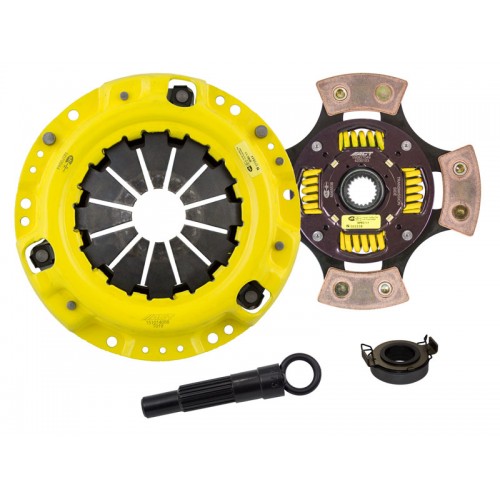 HD 4 Pad Sprung Clutch Kit Toyota Corolla 5/91-8/92 1.6 Non GTS 200mm