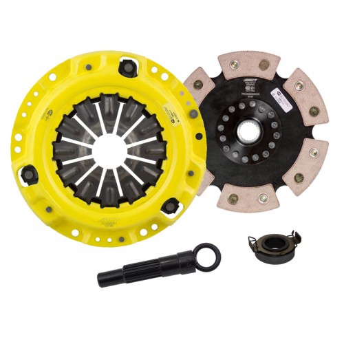Xtreme 6 Pad Unsprung Clutch Kit Toyota Corolla 5/91-8/92 1.6 Non GTS 200mm