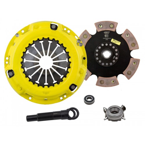 HD 6 Pad Unsprung Clutch Kit Toyota Corolla 8/80-8/82 1.8 3TC 2DR 224mm