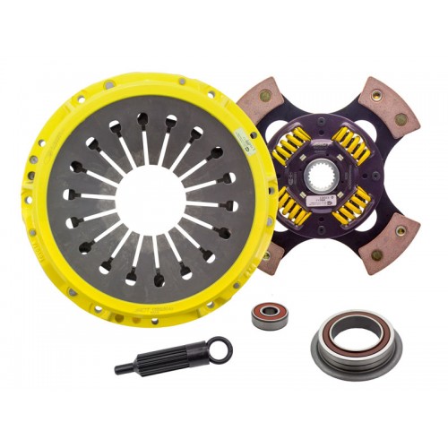 HD 4 Pad Sprung Clutch Kit Toyota Soarer (JDM, JZZ30) 91-96 2.5 Turbo 1JZGTE (Pull Type) 236mm
