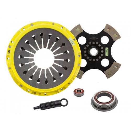 HD 4 Pad Unsprung Clutch Kit Toyota Soarer (JDM, JZZ30) 91-96 2.5 Turbo 1JZGTE (Pull Type) 236mm