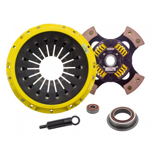 Xtreme 4 Pad Sprung Clutch Kit Toyota Soarer (JDM, JZZ30) 91-96 2.5 Turbo 1JZGTE (Pull Type) 236mm