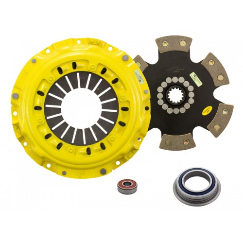 HD 6 Pad Unsprung Clutch Kit Toyota Supra 9/92-98 3.0 Turbo 2JZGTE (Pull Type) 250mm