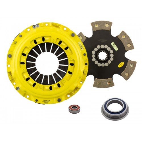 Xtreme 6 Pad Unsprung Clutch Kit Toyota Supra 9/92-98 3.0 Turbo 2JZGTE (Pull Type) 250mm