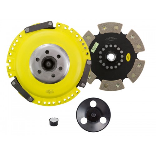 HD 6 Pad Unsprung Clutch Kit Volkswagen Golf/Jetta II 85-92 1.8 8V 210mm