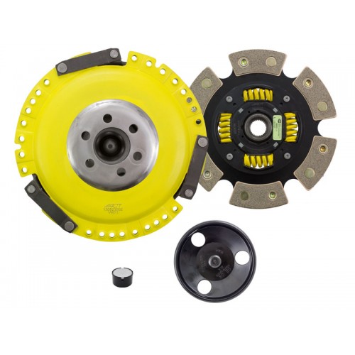 HD 6 Pad Sprung Clutch Kit Volkswagen Golf GTI II 90-92 1.8 16v (9A Engine) 210mm