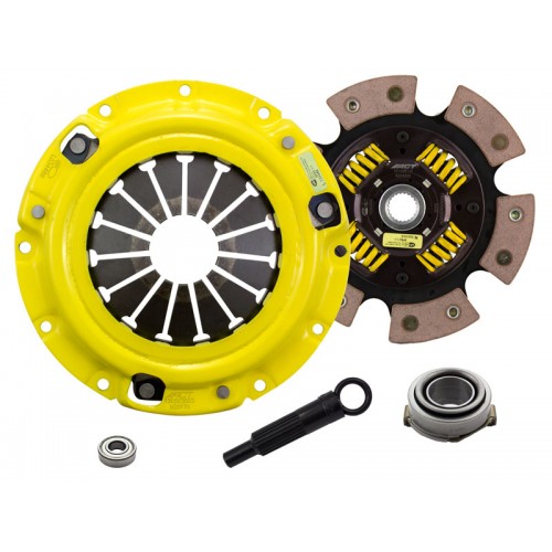 Xtreme 6 Pad Sprung Clutch Kit Mazda MX6 88-92 Non Turbo 225mm